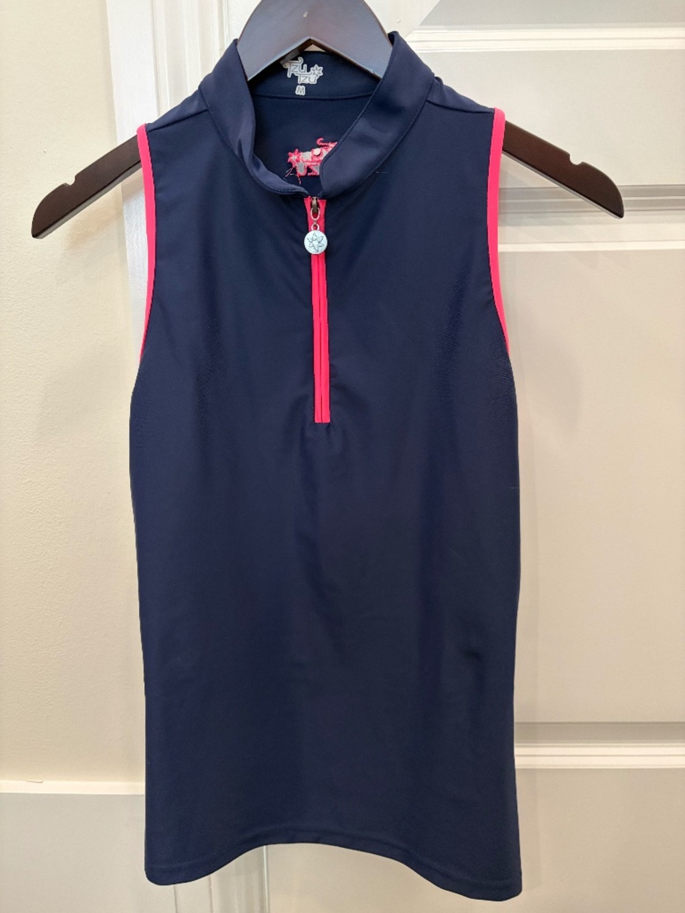 Tzu Tzu Izzy Navy Punch Top